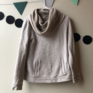Cowl neck sweatshirt